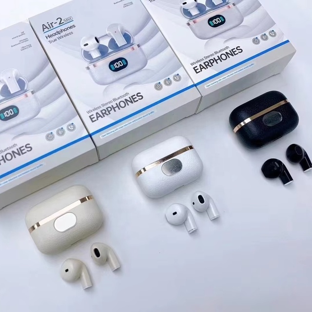 New Arrivals Air-2max Noise Cancelling Audifonos Earphones TWS Earbuds Air-2max In-ear Headphones Cheap ANC TWS Wireless Earbuds