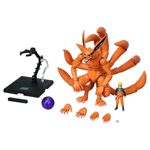 BLOKEES <span class=keywords><strong>NARUTO</strong></span> SHIPPUDEN FIGURES AE01 Modello Kurama a Nove Code, <span class=keywords><strong>Action</strong></span> <span class=keywords><strong>Figure</strong></span> - Product Image 5