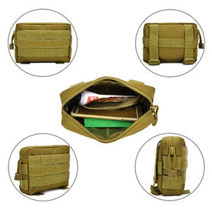 Tali kekang anjing taktis nilon, tali kekang latihan anjing dengan tas rebus untuk anjing besar - Product Image 5