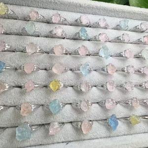 Suministro de Fábrica: <span class=keywords><strong>Morganita</strong></span> Clásica Vintage de Colores, Gema de Cristal Natural, <span class=keywords><strong>Morganita</strong></span> en Bruto Sin Tratar, Precio de Venta - Product Image 1