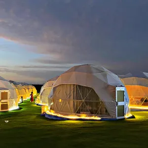 Гостиничный курорт, геодезический купол, изолированный комплект палатки для глазка