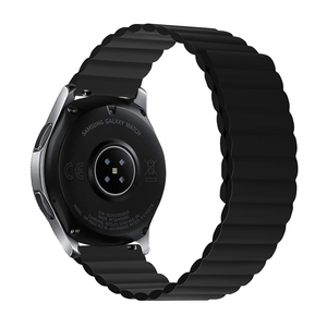 RYB 20 มม.สีดําสีเขียวสายแม่เหล็กซิลิโคนสําหรับSamsung Galaxy Watch 4 5 6, 22 มม.เปลี่ยนสําหรับ<span class=keywords><strong>Huawei</strong></span>นาฬิกา<span class=keywords><strong>GT</strong></span> <span class=keywords><strong>2</strong></span> 3 42 มม. - Product Image 6