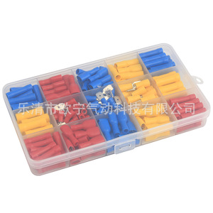 Terminaux à sertir pour ingénierie chimique, 0-6 mm, style européen, raccords isolés, connecteurs de fils de 6,3 mm, lot de 222 pièces - Product Image 3