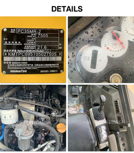 Komatsu PC35 Mejor <span class=keywords><strong>Precio</strong></span>, <span class=keywords><strong>Excavadora</strong></span> de Orugas Original Japonesa de 3 Toneladas, <span class=keywords><strong>Mini</strong></span> <span class=keywords><strong>Excavadora</strong></span> Usada Komatsu PC35 - Product Image 2