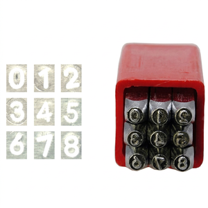 SUNTOOLS/STIPL DOTTED <b>Punch</b> <b>Set</b> LETTER 27 Pcs Iron Size 1/16 Inch Jewelry Tool Making Professional Equipment Model 569S(I-VI) - Product Image 1