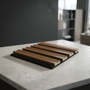 Panneaux muraux acoustiques élégants en bois avec support insonorisant pour studios, hôtels, maisons et décoration intérieure - Product Image 4