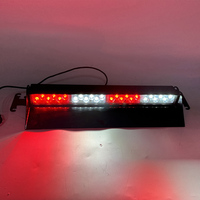 Golddeer 18.5in Advertencia DE PELIGRO DE EMERGENCIA Techo interior Parabrisas Visera Dash Luz intermitente 2017