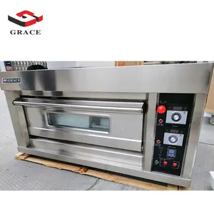 Commercial Hotel Pizza Machine Single Deck GAS ovens Baking Oven Gas