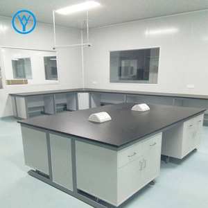 طاولة عمل بالمعمل أثاث مدارس طاولة عمل بالمعمل العلمي طاولة عمل بالمعمل مع حوض - Product Image 5