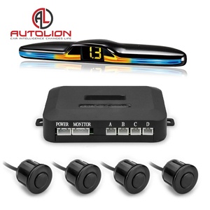Kit de système de radar de stationnement à 4 capteurs avec affichage LED et alarme sonore, universel pour tous les véhicules - Product Image 3