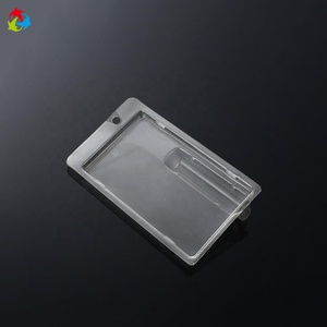 Bálsamo labial para cosméticos, embalaje transparente de concha de almeja - Product Image 3