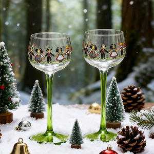 <span class=keywords><strong>Alsace</strong></span> Little People Cup Ins Style Gobelet Mignon Alpaga <span class=keywords><strong>Verre</strong></span> à vin rouge Design moderne pour Champagne Cocktail Rassemblement - Product Image 1