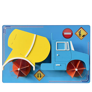 インタラクティブな屋内子供用プラスチックサンドプレイセンター機器プールとウォールボードアミューズメント - Product Image 3