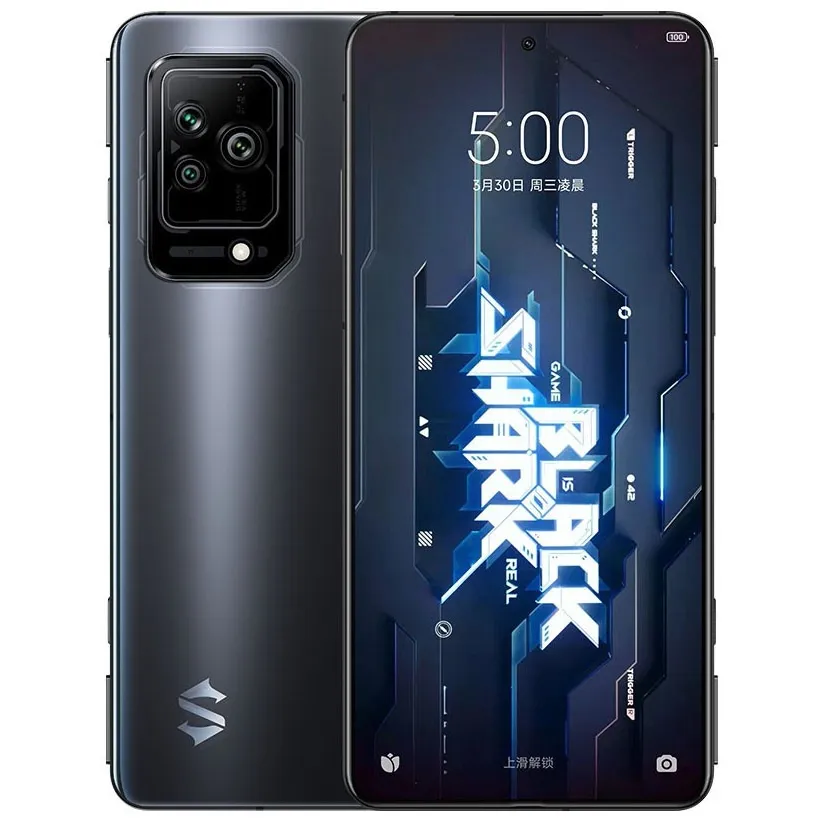 Telefono da gioco originale Blackshark 5 5G 6.67 "AMOLED 144Hz 2400x1080 Qualcomm SD870 4650mAh 120W carica rapida NFC Android 12 IPX2