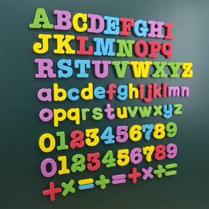 สติกเกอร์แม่เหล็กติดตู้เย็นสำหรับเด็กอนุบาลช่วยสอนเด็ก - Product Image 1