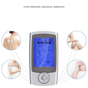 Estimulador muscular eléctrico portátil con control de sincronización para cuerpo y unidad facial TENS Aplicación de brazo ABS + Material de aleación de aluminio - Product Image 2