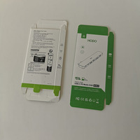 Caja de embalaje de Banco de energía personalizada, caja de embalaje de electrónica inteligente de carga inalámbrica, cable USB, línea de datos, cajas de embalaje de impresión