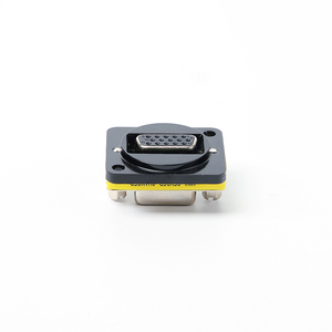 D-hình dạng TV Module adapter cắm với <span class=keywords><strong>VGA</strong></span> ghế thép không gỉ Ổ cắm adapter cho âm thanh & video kết nối - Product Image 5