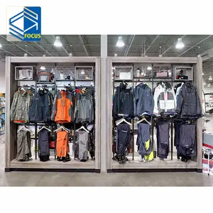 Manufacturer Clothes Rack For Clothing Store Display Rack Clothes Store Clothing Rack Shelf For Shop Clothing