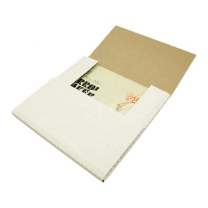 Bán Buôn Kích Thước Tùy Chỉnh Giấy Sóng Vinyl Ghi Bao Bì Hộp Bền Gấp T-Shirt Hộp In Tiêu Chuẩn Duy Nhất <span class=keywords><strong>CD</strong></span> Bưu Phẩm - Product Image 5