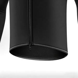 Maillot de cyclisme unisexe Zede noir, haute performance, coupe-vent, manches longues, respirant, anti-transpiration, confortable, pour événements de cyclisme sur route - Product Image 6