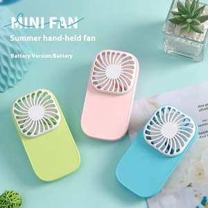 Kipas Mini Genggam Portabel dengan Kecepatan Dapat Diatur, Kipas Meja Saku Bertenaga Baterai, Kipas Pendingin Pribadi Kecil untuk Rumah, Kantor, dan Perjalanan - Product Image 1