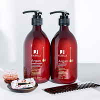 Shampooing et revitalisant professionnels à l'huile d'argan, hydratants et réparateurs, en vente chaude