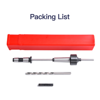 Outils de tournage, lot de mandrins pour stylo de travail du bois avec protège-mandrin, 2MT