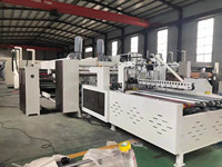 Fabricant chinois vente directe ligne de liaison pour boîtes en carton ondulé avec impression flexo et découpe