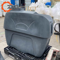 Réservoir de stockage de produits chimiques en PE rotomoulé personnalisé, réservoir de stockage d'eau agricole durable en rotomoulage