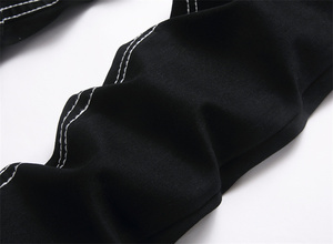 <span class=keywords><strong>Jeans</strong></span> en denim premium avec surpiqûres super résistantes, poches à rabat et broderie fer à cheval - Product Image 6