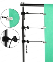 Kit Latar Belakang Layar Hijau Muslin Chromakey untuk Studio Foto