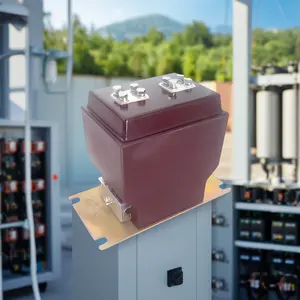 Disesuaikan 12kV transformator arus Resin epoksi fase tunggal dalam ruangan dengan tegangan Input 110kV dan 220KV