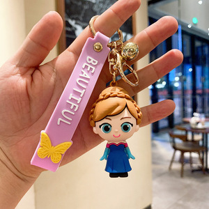 Porte-clés pendentif princesse <span class=keywords><strong>de</strong></span> conte <span class=keywords><strong>de</strong></span> fées <span class=keywords><strong>Grimm</strong></span>, <span class=keywords><strong>Blanche</strong></span>-<span class=keywords><strong>Neige</strong></span>, Sirène, La Reine des Neiges, Raiponce, dessin animé mignon, cadeau <span class=keywords><strong>de</strong></span> Noël 2025 - Product Image 4