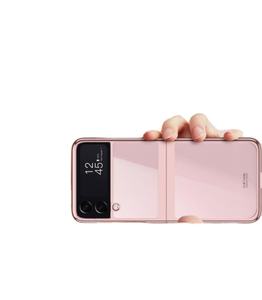 Étui de téléphone en cuir pour <span class=keywords><strong>Galaxy</strong></span> <span class=keywords><strong>z</strong></span> flip 5 4 étui/étui de téléphone en cuir plié avec support d'anneau pour étui SAM <span class=keywords><strong>Galaxy</strong></span> zfold 4 5 - Product Image 1