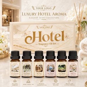 Juego de Aceites Aromáticos Naturales de Lujo para Hoteles, Alta Concentración, OEM/ODM, para una Fragancia Duradera, Cuidado de la Piel y el Cuerpo - Product Image 1