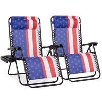 Chaise longue zéro gravité réglable et peu encombrante avec porte-gobelet et coussin, en acier allié respirant et textilène, idéale pour la plage, la pêche et les parcs