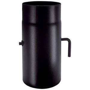 TUBO LEGNA + SERRANDA PLUS NERO OPACO Save CM 15 25 Piezas de chimenea - Product Image 1