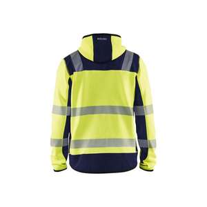 Blaklader-492321203389XXXL เสื้อถักนิตติ้ง Hi-Vis สีเหลือง/สีกรมท่า-HI-VIS 7330509612507ชุดทำงาน - Product Image 2