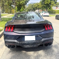 Coffre arrière en fibre de carbone pour Ford Mustang Gen7 S650 2024+ Style OEM, becquet arrière en carbone, couvercle de coffre, kit carrosserie