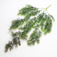 YL Plante artificielle réaliste en forme de fougère, style herbe persane, feuillage écologique pour décoration intérieure, mariage, Noël, Halloween