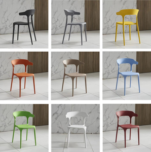 Design moderno fabbrica sala da pranzo PP sedia in plastica colorata Coffee Shop tavoli sedia per la casa Hotel esterno portatile impilabile - Product Image 6