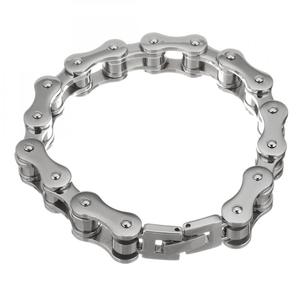 <span class=keywords><strong>Bracelet</strong></span> en acier inoxydable plaqué or, chaîne <span class=keywords><strong>de</strong></span> vélo, 12,5 mm pour <span class=keywords><strong>homme</strong></span> - Product Image 4