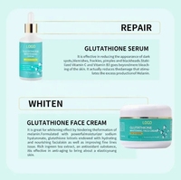 Cosmétiques de beauté, soins naturels de la peau, sérum éclaircissant anti-âge raffermissant avec glutathion