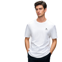 T-shirts personnalisés de qualité supérieure, directement de l'usine, 100% coton, imprimés avec un motif nœuds, séchage rapide, tissu de haute qualité, logo personnalisé