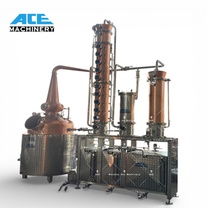 Equipo de Destilación de Alcohol de Cobre de 200L 300L para Vodka, Ron, Whisky, Brandy y Ginebra - Product Image 5