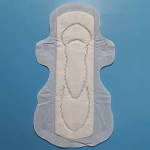 Serviettes hygiéniques ultra-fines à ailettes en coton, super absorbantes, anti-fuites, avec logo personnalisable OEM&ODM - Product Image 3