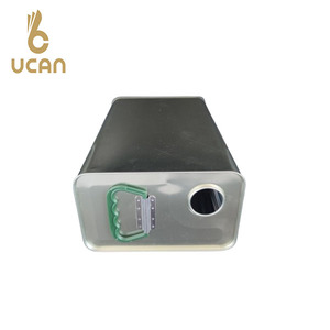 Bidons en fer blanc de 2L à 5L pour huile de palme et d'olive raffinée, conteneurs rectangulaires en fer blanc pour usage <span class=keywords><strong>alimentaire</strong></span> - Product Image 6