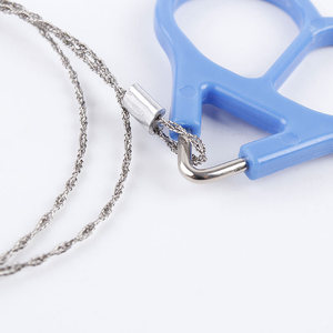 JH-XJ-2 เครื่องเลื่อยลวดแบบใช้มือ โซ่เหล็ก ความยาวสาย 55 ซม. เครื่องมือเอาตัวรอด อุปกรณ์กู้ภัยกลางแจ้ง - Product Image 1