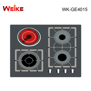 Fabbrica che offre fornello a Gas <span class=keywords><strong>da</strong></span> cucina in vetro a 4 fuochi Oem senza <span class=keywords><strong>forno</strong></span> con bruciatore elettrico a piastra riscaldante - Product Image 5